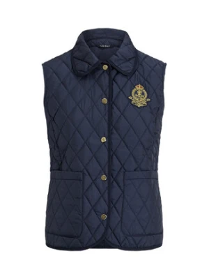LAUREN RALPH LAUREN Kamizelka 297P10887001 Granatowy Regular Fit