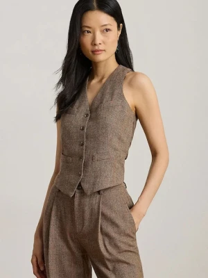 Lauren Ralph Lauren kamizelka z dodatkiem wełny