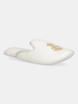 Lauren Ralph Lauren kapcie kolor beżowy ILN02474F