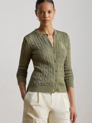 Lauren Ralph Lauren kardigan damski z bawełną