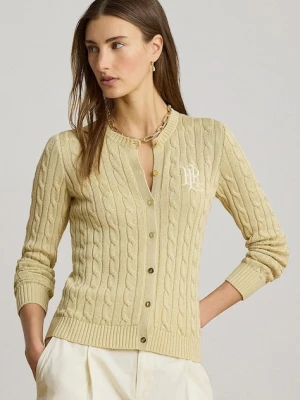 Lauren Ralph Lauren kardigan damski z bawełną