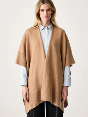 Lauren Ralph Lauren kardigan damski z dodatkiem wełny beżowy