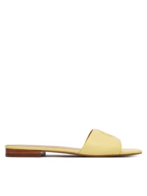 LAUREN RALPH LAUREN Klapki 802959143012 Żółty