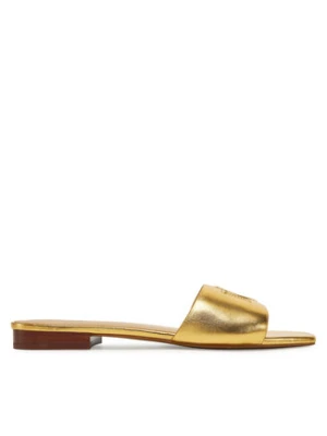 LAUREN RALPH LAUREN Klapki 802970531002 Złoty