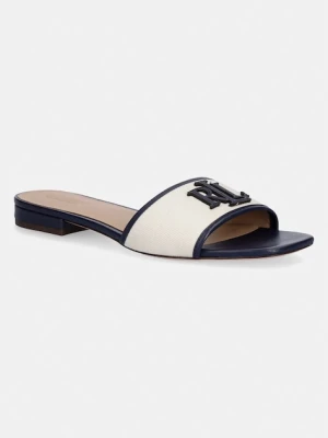 Lauren Ralph Lauren klapki Everley Sld2 granatowy