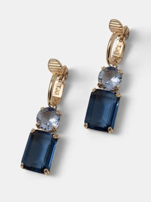 Lauren Ralph Lauren klipsy damskie metalowe