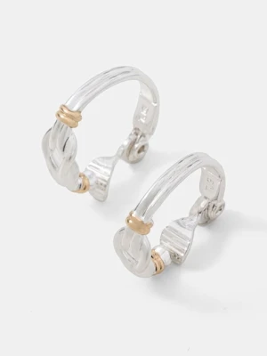 Lauren Ralph Lauren klipsy damskie metalowe