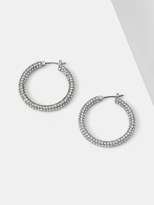 Lauren Ralph Lauren kolczyki PE 30MM PAVE HOOP 14G00873