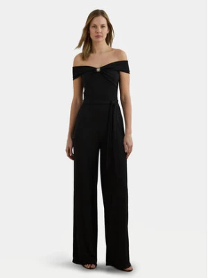 LAUREN RALPH LAUREN Kombinezon 200971129001 Czarny Wide Leg