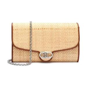 LAUREN RALPH LAUREN Kopertówka ADAIR 20 | z dodatkiem skóry