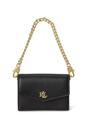 Lauren Ralph Lauren kopertówka damska skórzana czarny