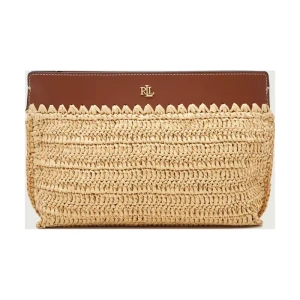 LAUREN RALPH LAUREN Kopertówka | z dodatkiem skóry