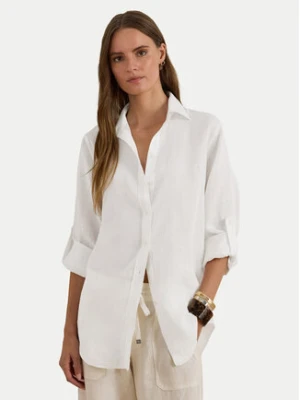 LAUREN RALPH LAUREN Koszula 200782777001 Biały Relaxed Fit