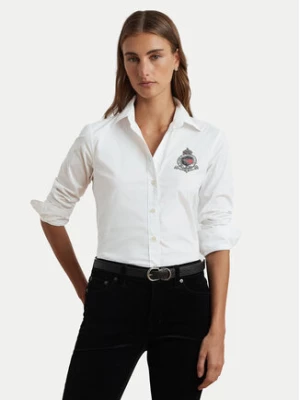 LAUREN RALPH LAUREN Koszula 200955258001 Biały Classic Fit