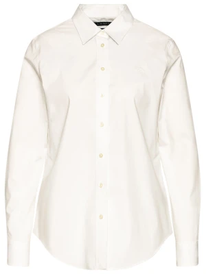 Lauren Ralph Lauren Koszula Chst Emb 200684553001 Biały Regular Fit