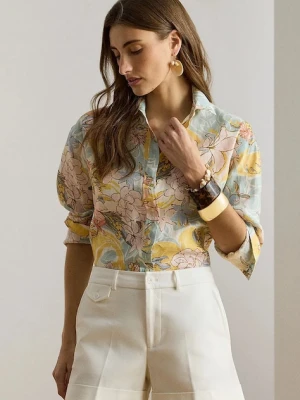 Lauren Ralph Lauren koszula damska lniana
