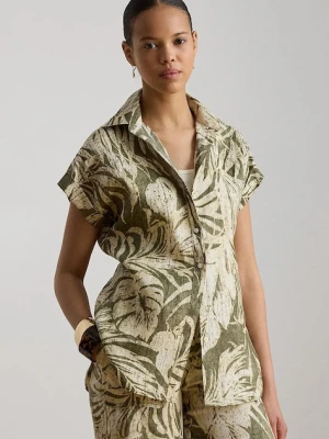Lauren Ralph Lauren koszula damska lniana