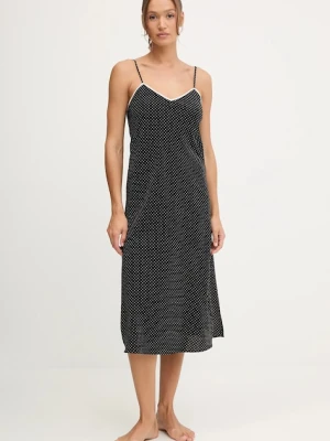 Lauren Ralph Lauren koszula nocna damska kolor czarny ILN02439