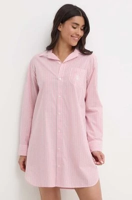 Lauren Ralph Lauren koszula nocna damska kolor różowy ILN32339