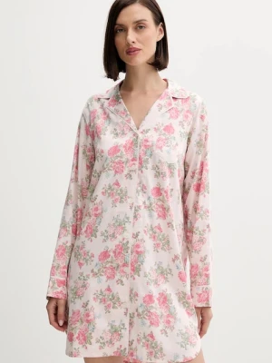 Lauren Ralph Lauren koszula nocna damska kolor różowy ILN32441