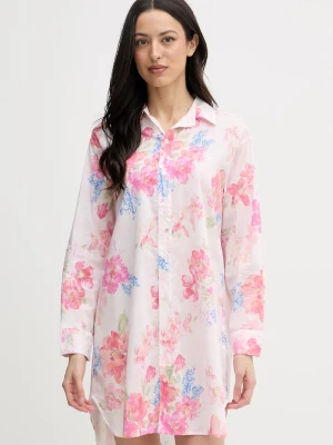 Lauren Ralph Lauren koszula nocna damska z wiskozy różowy