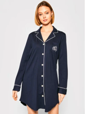 Lauren Ralph Lauren Koszula nocna I811950 Granatowy Regular Fit