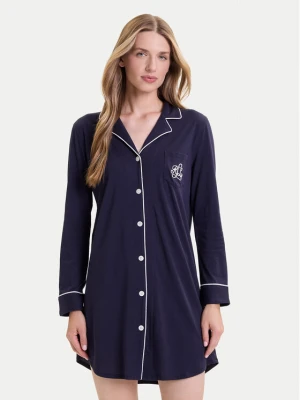Lauren Ralph Lauren Koszula nocna I811950 Granatowy Regular Fit
