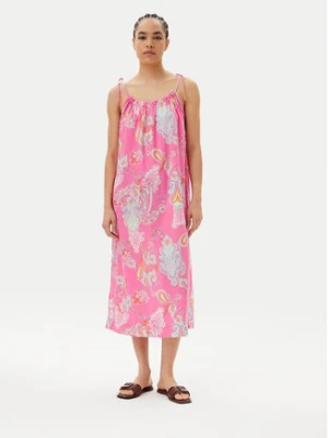 LAUREN RALPH LAUREN Koszula nocna ILN02424 Różowy Regular Fit