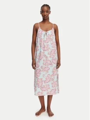 LAUREN RALPH LAUREN Koszula nocna ILN02506 Niebieski jasny Relaxed Fit