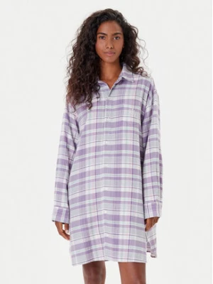 LAUREN RALPH LAUREN Koszula nocna ILN32448 Fioletowy Relaxed Fit