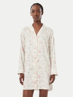 LAUREN RALPH LAUREN Koszula nocna ILN32535 Kremowy Regular Fit