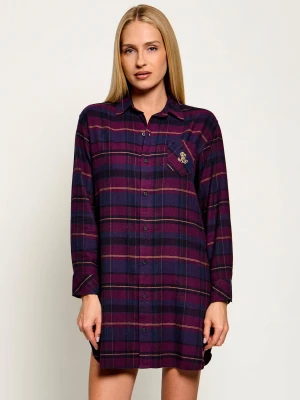 LAUREN RALPH LAUREN Koszula nocna | Loose fit fioletowy
