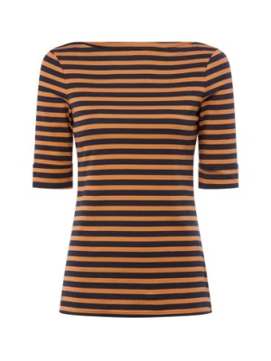 Lauren Ralph Lauren Koszulka damska Kobiety Bawełna brązowy|niebieski w paski,