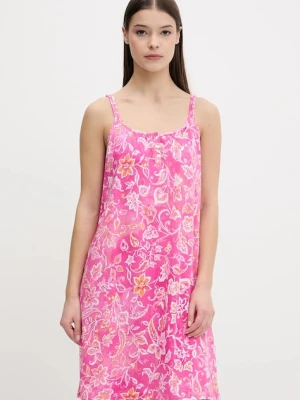 Lauren Ralph Lauren koszulka nocna damska kolor różowy ILN22428