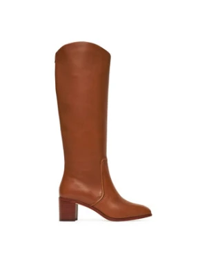 LAUREN RALPH LAUREN Kozaki Charly Bo Tal 802974388001 Brązowy