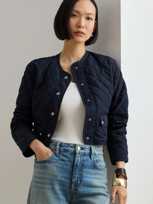 Lauren Ralph Lauren krótka kurtka damska granatowy