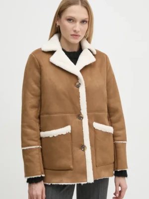 Lauren Ralph Lauren kurtka damska kolor beżowy przejściowa 297957524