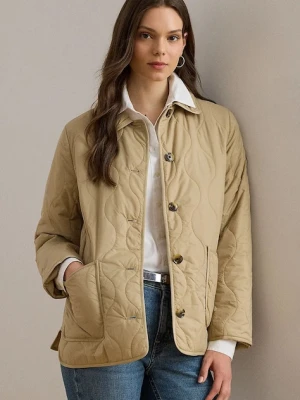 Lauren Ralph Lauren kurtka kolor beżowy przejściowa 297979513