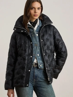 Lauren Ralph Lauren kurtka kolor czarny przejściowa 297980104