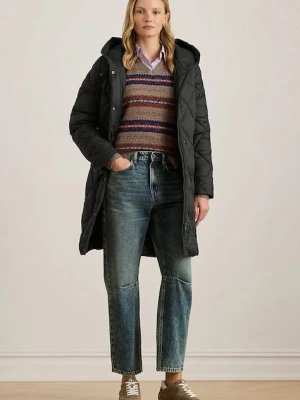 Lauren Ralph Lauren kurtka kolor czarny przejściowa 297P04087