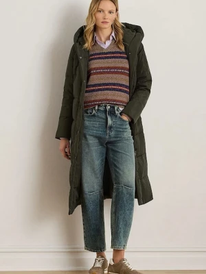 Lauren Ralph Lauren kurtka kolor zielony 297P04090