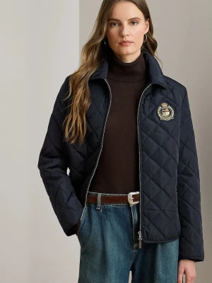 Lauren Ralph Lauren kurtka pikowana damska granatowy