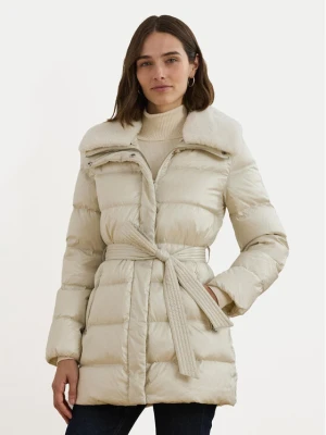 LAUREN RALPH LAUREN Kurtka puchowa 297957500002 Écru Regular Fit Kremowy