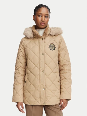 LAUREN RALPH LAUREN Kurtka puchowa 297P23456004 Brązowy Regular Fit