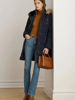 Lauren Ralph Lauren kurtka puchowa damska granatowy