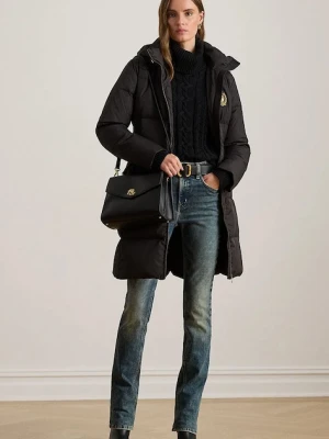 Lauren Ralph Lauren kurtka puchowa kolor czarny zimowa 297P04095