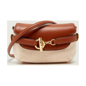 LAUREN RALPH LAUREN Listonoszka Blaike | z dodatkiem skóry