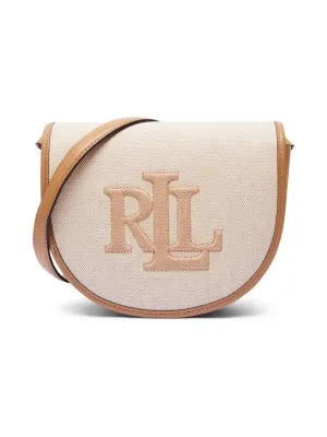 LAUREN RALPH LAUREN Listonoszka WITLEY | z dodatkiem skóry