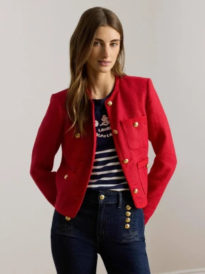 LAUREN RALPH LAUREN Lniany żakiet | Cropped Fit