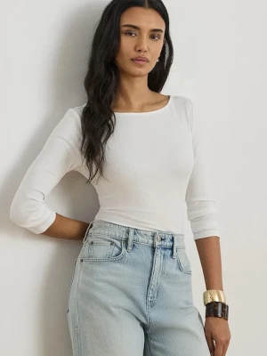 Lauren Ralph Lauren longsleeve damski z modalem